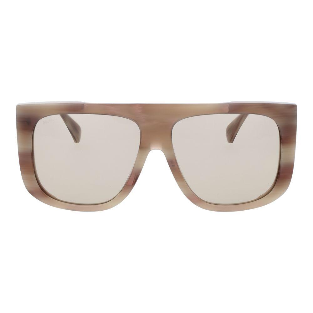 Max Mara Cream Women Sunglass