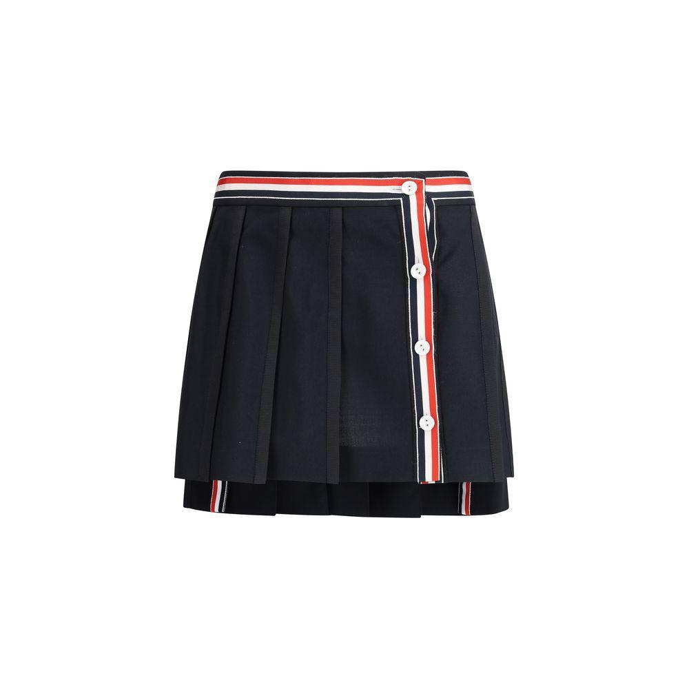 Thom Browne Wool Mini Skirt TH-FGCA27A02872001-IT42 | L