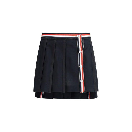 Thom Browne Wool Mini Skirt TH-FGCA27A02872001-IT42 | L