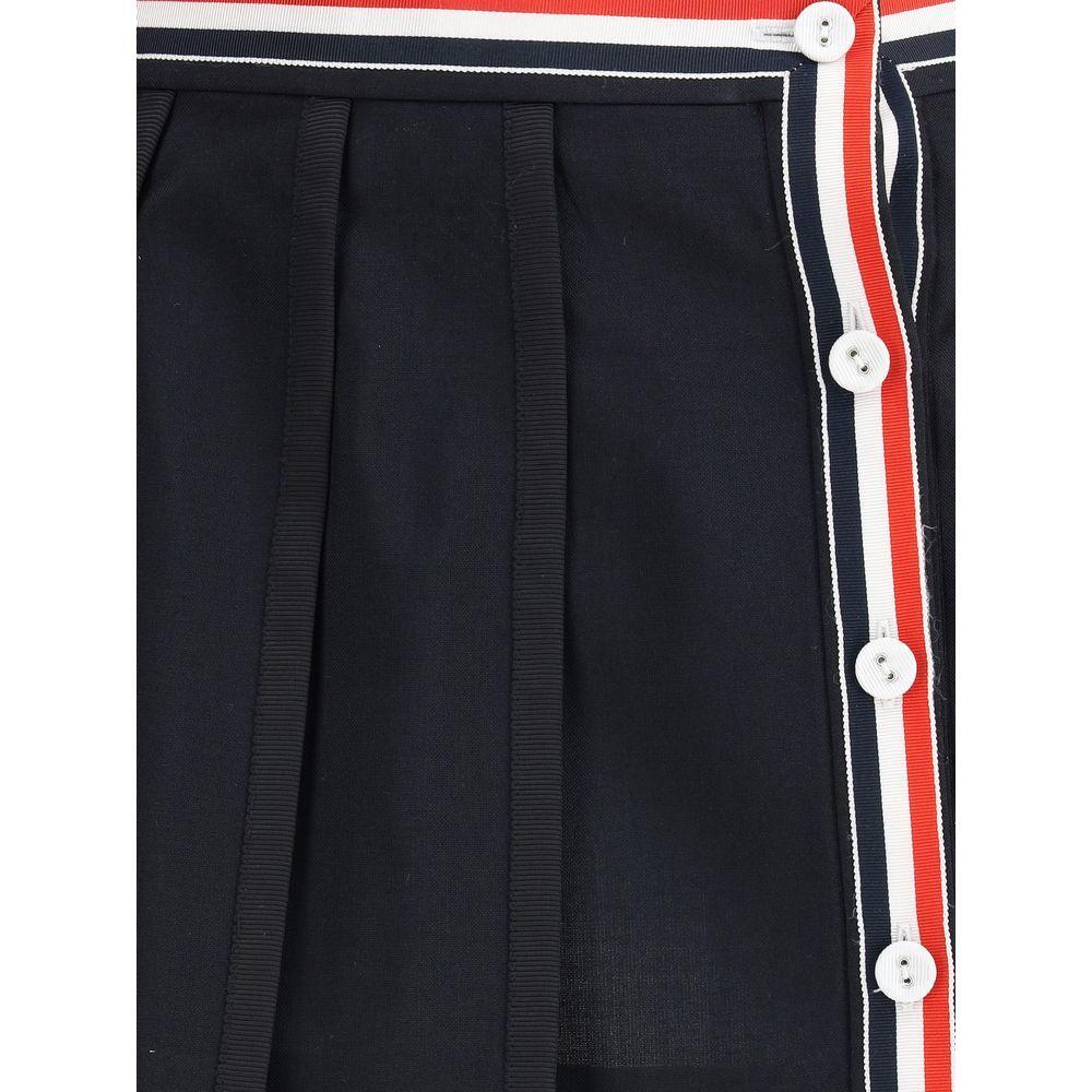 Thom Browne Wool Mini Skirt TH-FGCA27A02872001-IT42 | L