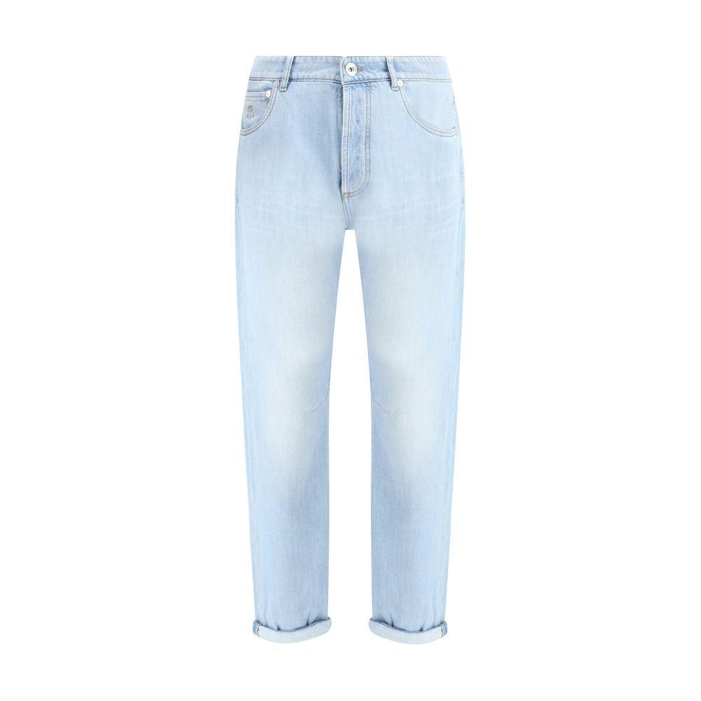 Brunello Cucinelli Straight Jeans BR-Y0Z37X1290C1469-IT52 | XL