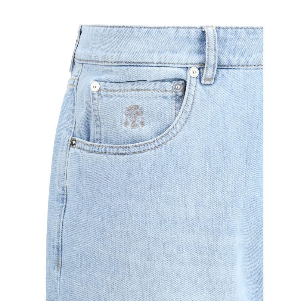 Brunello Cucinelli Straight Jeans BR-Y0Z37X1290C1469-IT52 | XL