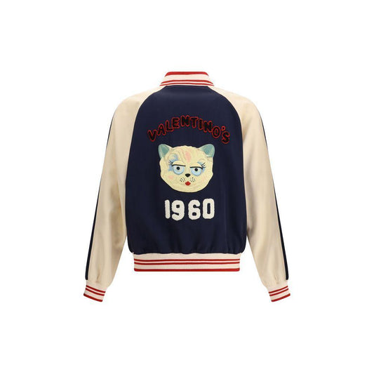 Valentino Le Chat De La Maison bomber Jacket VA-7V3CIP63AWSDYB-IT48 | M