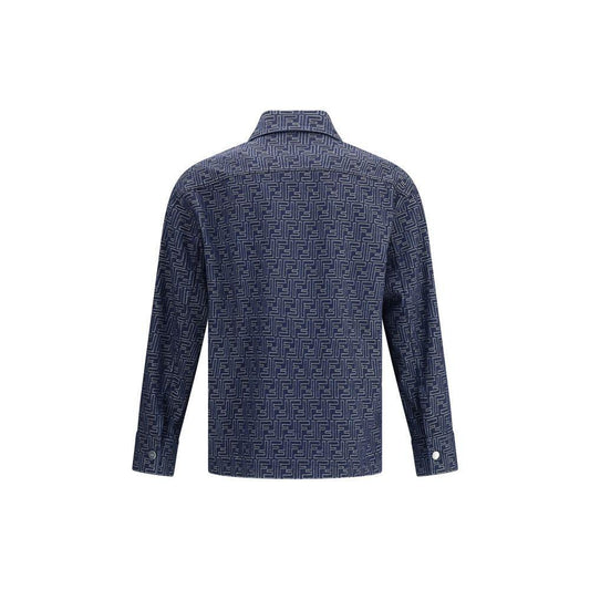 Fendi Denim FF Jacket FE-FW1321AUX4F0BUZ-IT46 | S