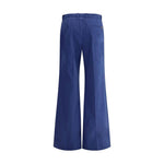 Chloé Cotton flare Pants CH-CH25SPA76365401-IT38 | S