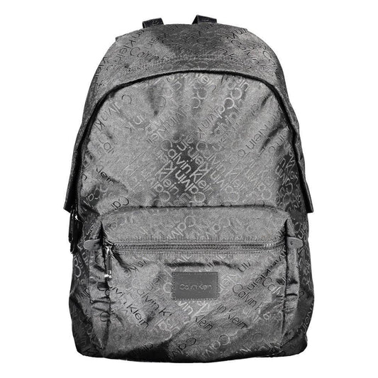Calvin Klein Black Polyester Backpack CA-10405