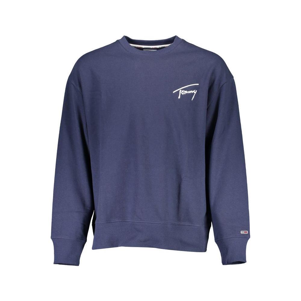 Tommy Hilfiger Blue Cotton Men Sweater
