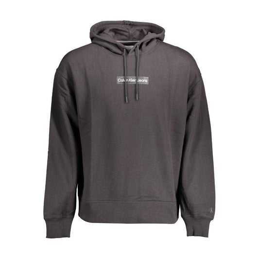 Calvin Klein Black Cotton Men Sweater CA-15137-M