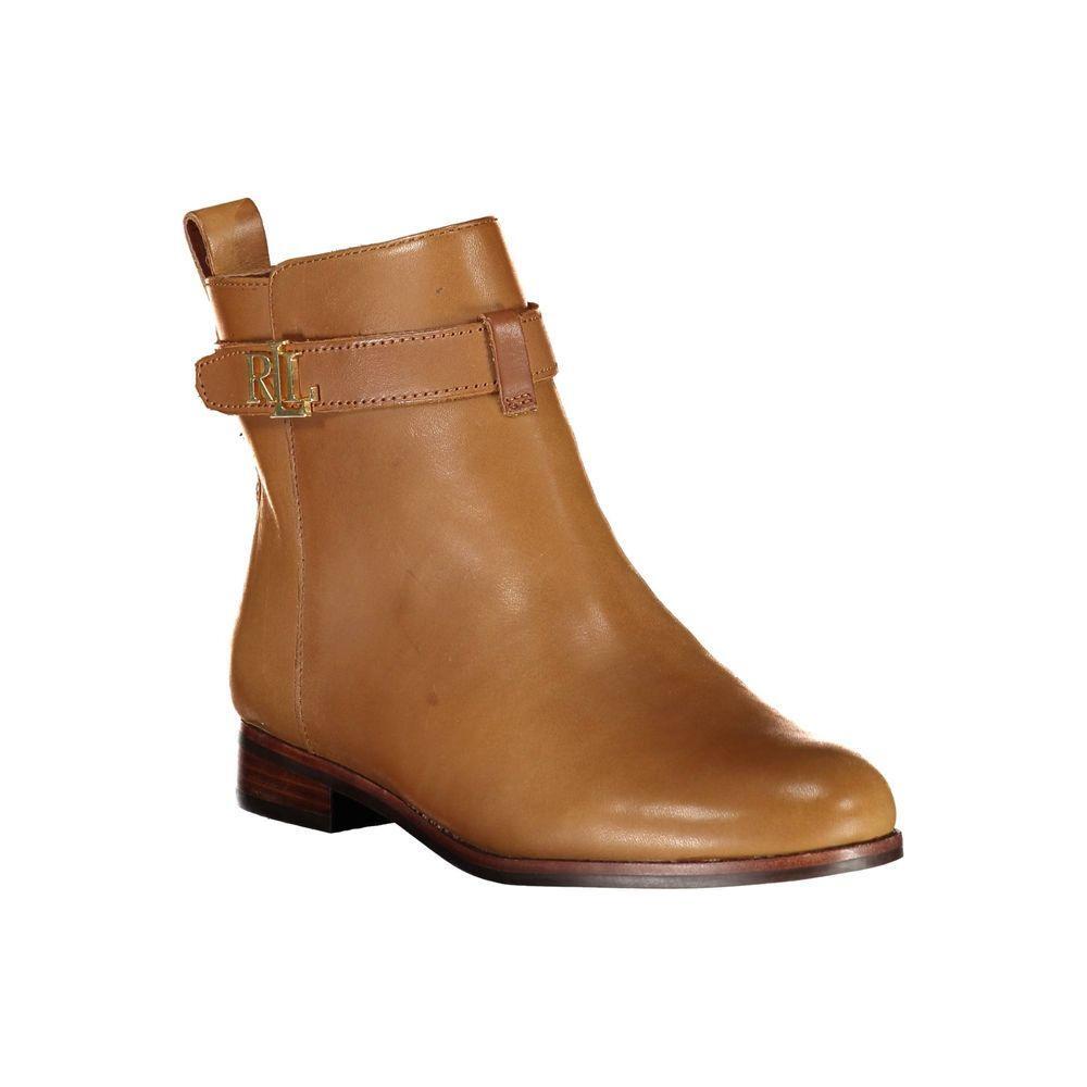 Ralph Lauren Brown Polyester Ankle