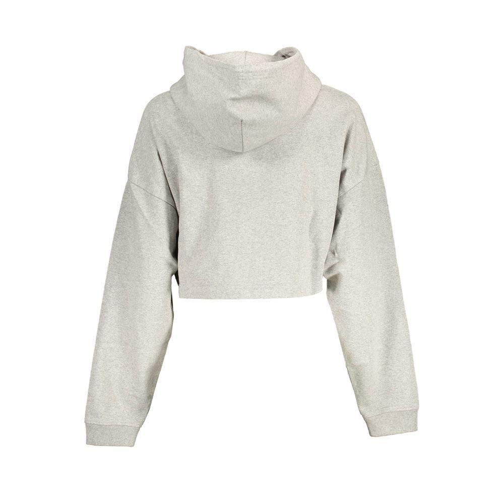 Tommy Hilfiger Gray Cotton Women Sweater TO-17441-XS