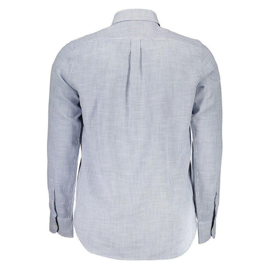 Harmont & Blaine Blue Cotton Shirt HA-36935-S