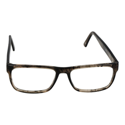 Andy Wolf Brown Unisex Glasses Frame in full-rim acetate, rectangle shape, 53-15-145 size with demo lenses.