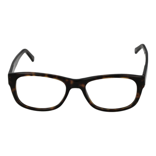 Andy Wolf Brown Unisex Glasses Frame, acetate full-rim rectangle with demo lenses, 54-18-145, includes branded case.