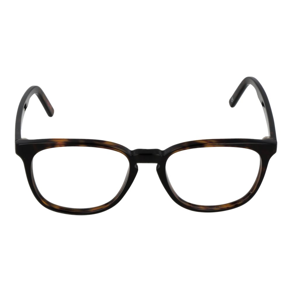 Andy Wolf Brown Unisex Glasses Frame full-rim acetate with demo lenses for stylish eyewear.