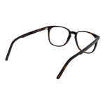 Andy Wolf Brown Unisex Glasses Frame, acetate full-rim panto style with demo lenses, lens width 52mm, bridge width 17mm.