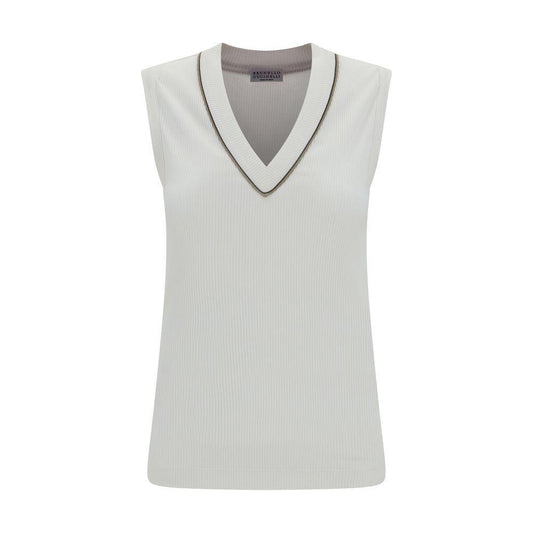Brunello Cucinelli Ribbed Top