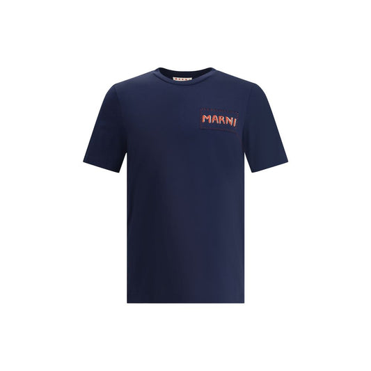 Marni Blue Cotton T-Shirt