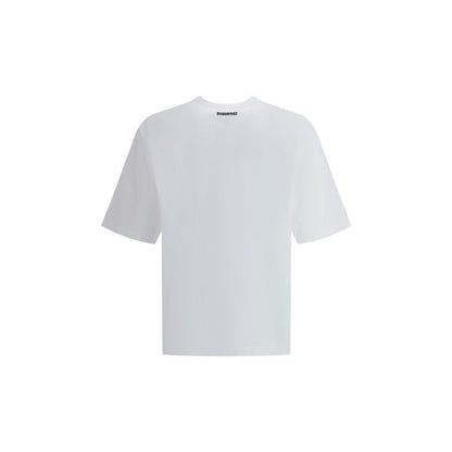 Dsquared² White Cotton T-Shirt
