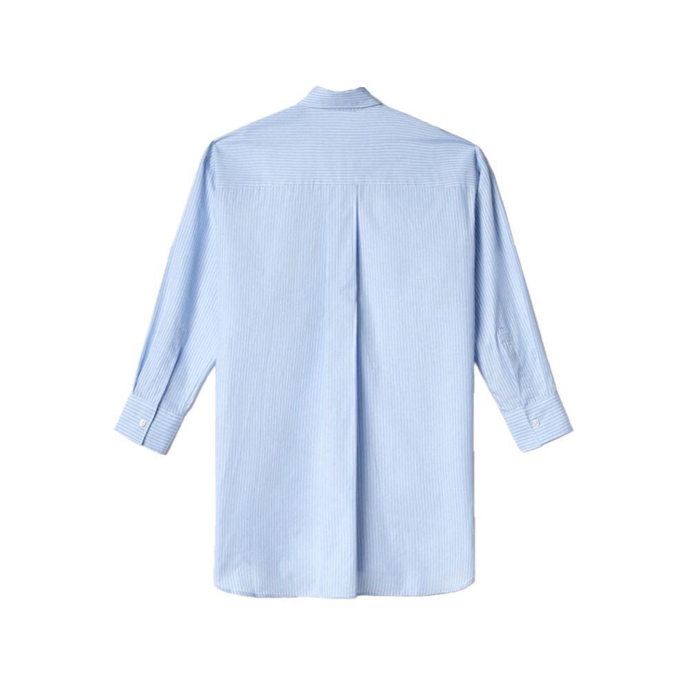Hinnominate Blue Cotton Shirt HI-15621-L