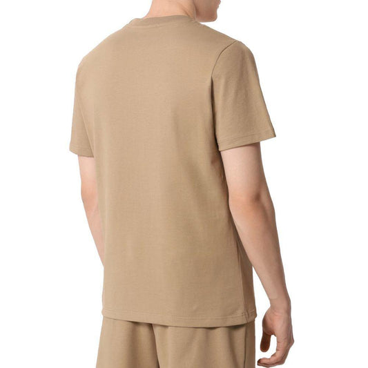 Hinnominate Brown Cotton T-Shirt HI-15582-M