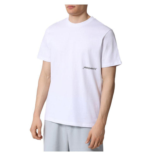 Hinnominate White Cotton T-Shirt HI-15581-L