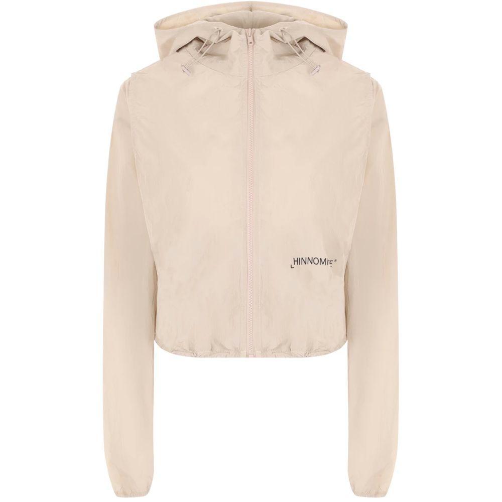 Hinnominate Beige Nylon Jackets & Coat HI-15571-XS