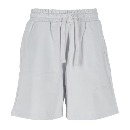 Hinnominate White Cotton Short