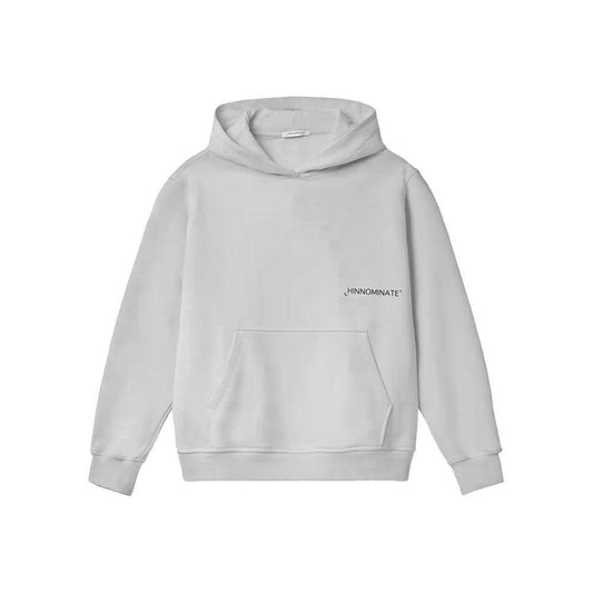 Hinnominate Gray Cotton Sweater HI-15547-XS