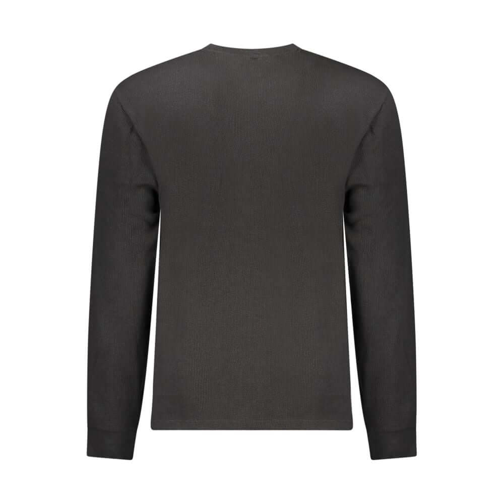 Calvin Klein Black Cotton Men Sweater CA-38764-S