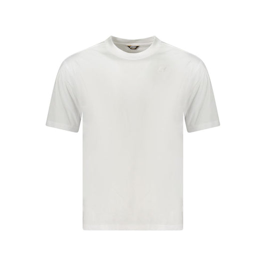 K-WAY White Cotton Men T-Shirt KW-38784-S