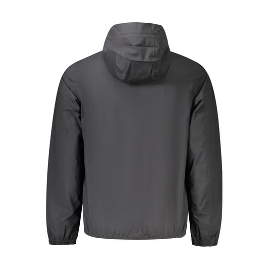 K-WAY Black Polyester Men Jacket KW-38785-L