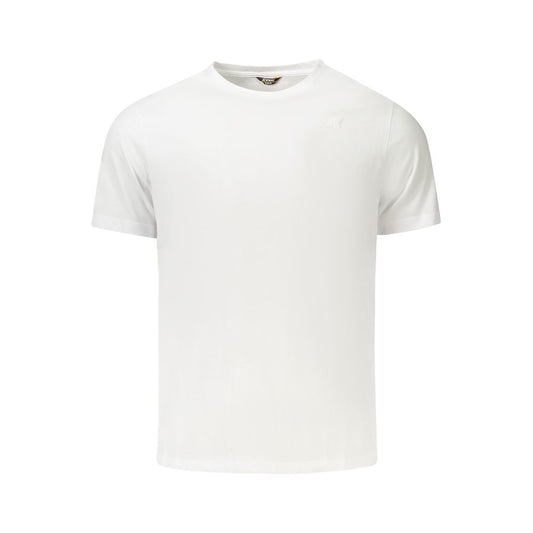 K-WAY White Cotton Men T-Shirt KW-38799-S