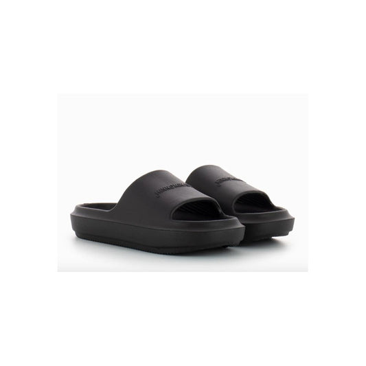 Hinnominate Black Cotton Sandal