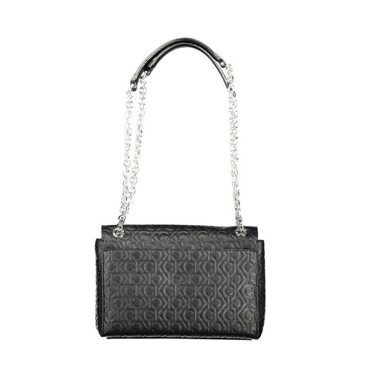 Calvin Klein Black Polyester Handbag CA-17550