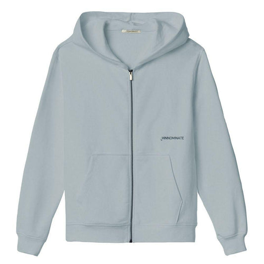 Hinnominate Gray Cotton Sweater HI-15638-XS