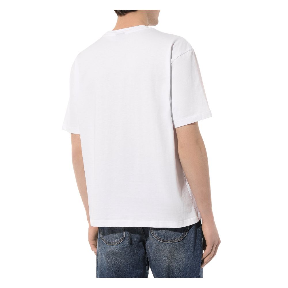 Comme Des Fuckdown White Cotton T-Shirt