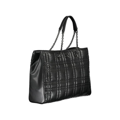 Calvin Klein Black Polyester Handbag