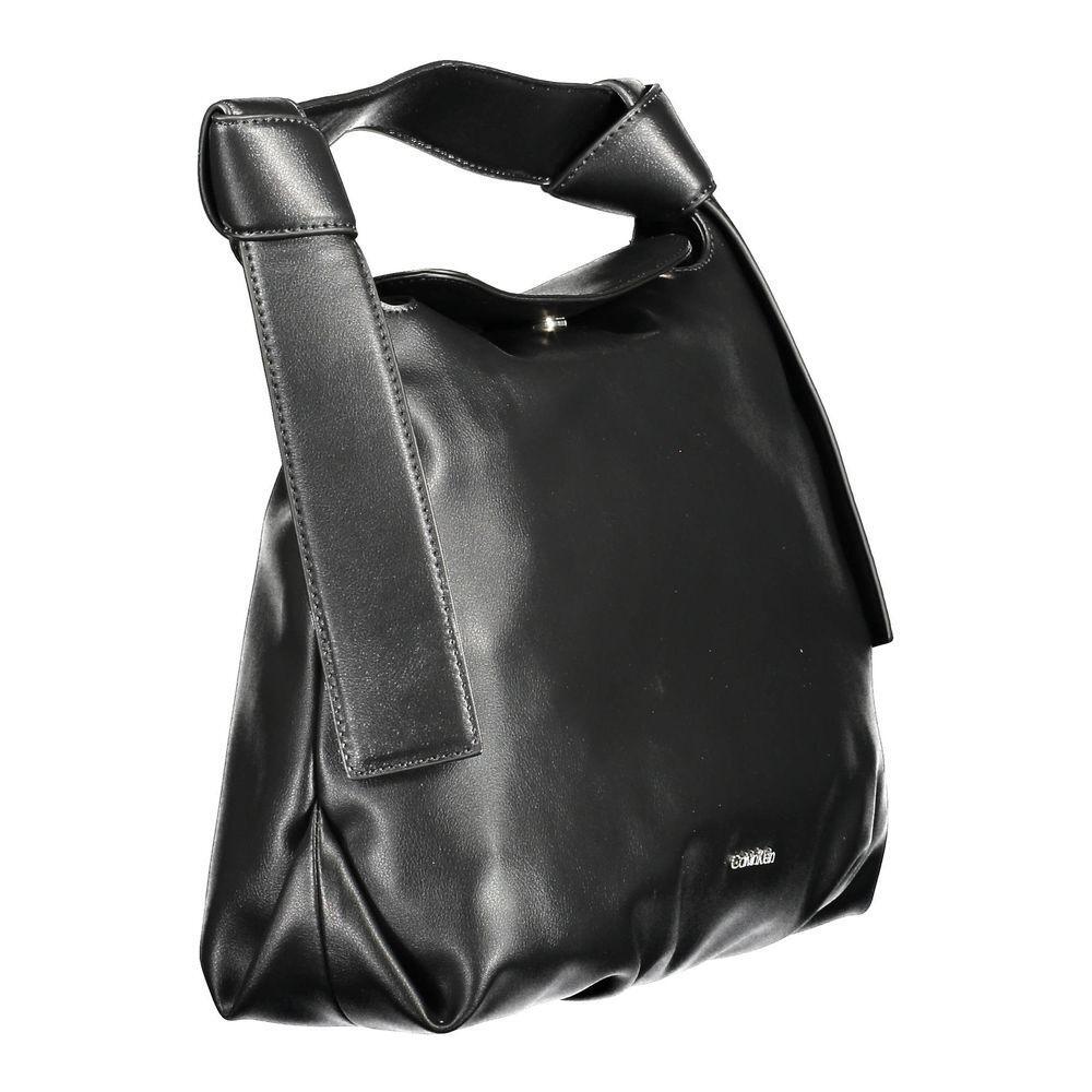 Calvin Klein Black Polyester Handbag CA-17552