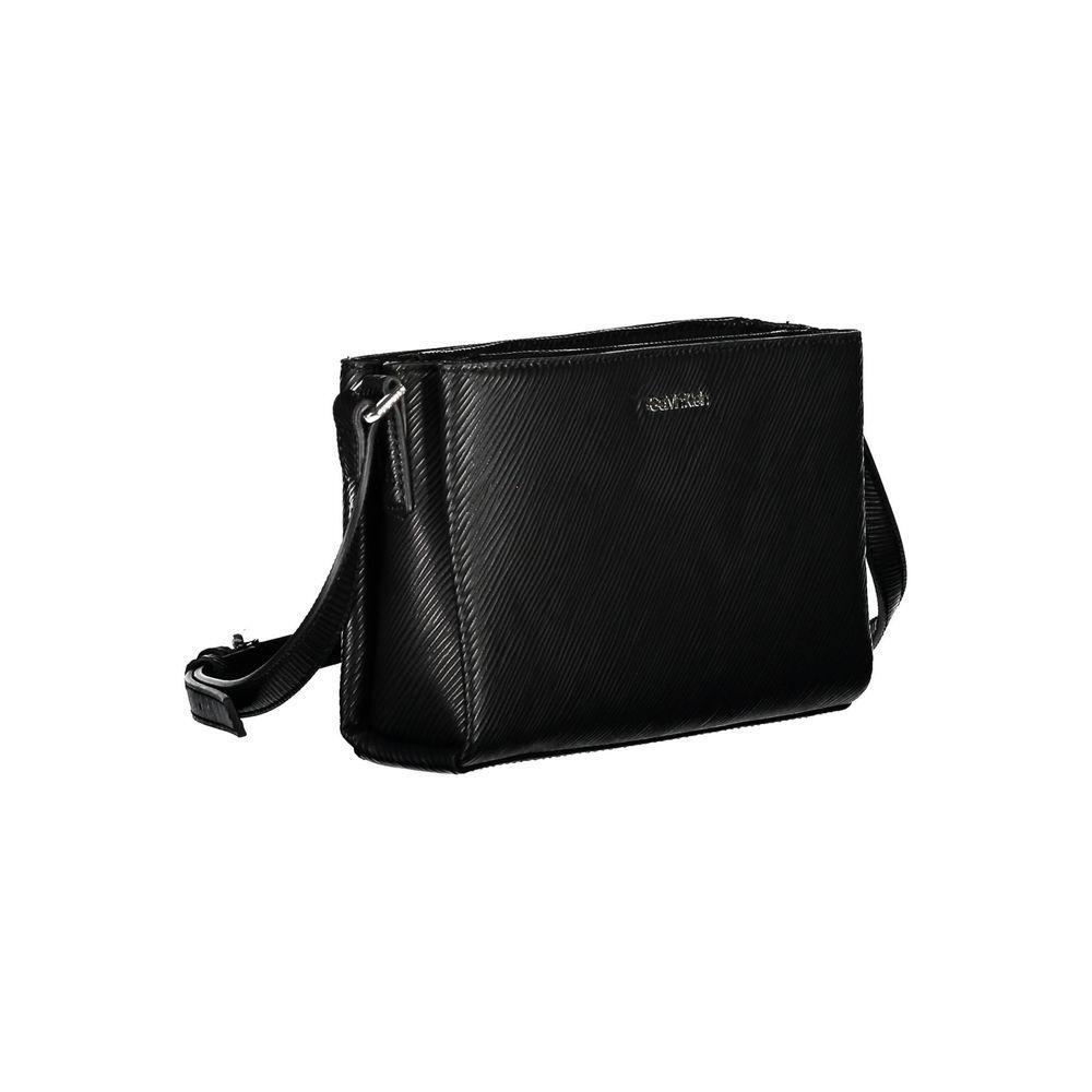 Calvin Klein Black Polyester Handbag CA-17736