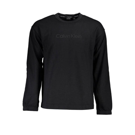 Calvin Klein Black Cotton Sweater CA-19026-XL