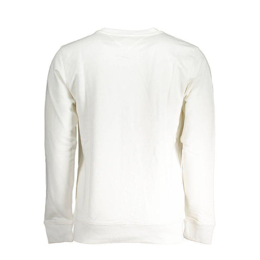 Tommy Hilfiger White Cotton Sweater TO-19538-XL