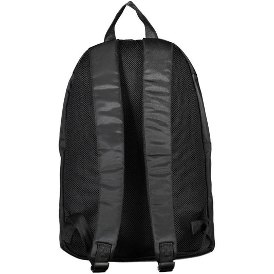 Tommy Hilfiger Black Polyester Backpack TO-20407