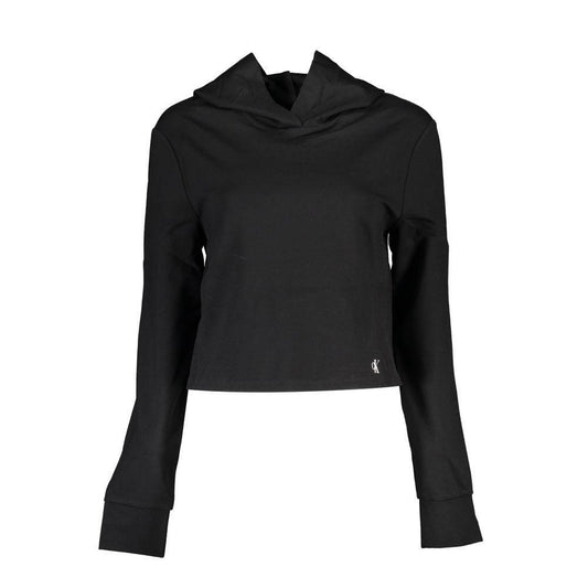 Calvin Klein Black Elastane Sweater CA-21608-XL