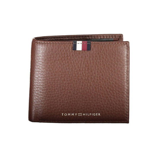 Tommy Hilfiger Brown Leather Wallet TO-22080