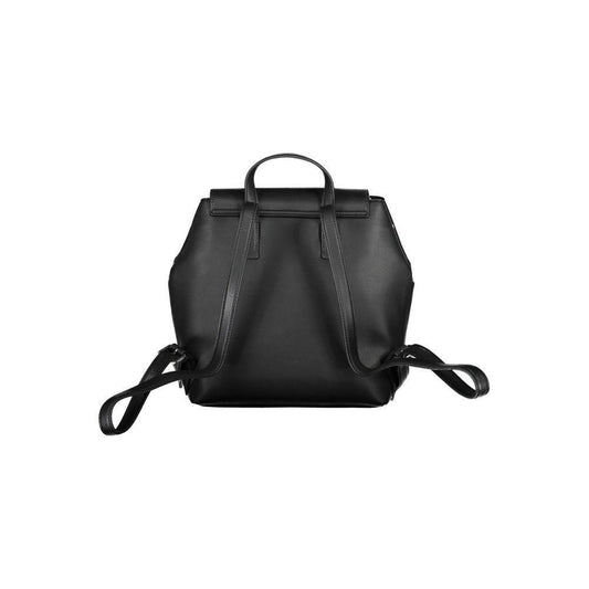 Calvin Klein Black Polyester Backpack CA-22412