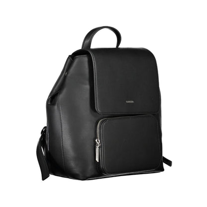 Calvin Klein Black Polyester Womens Backpack