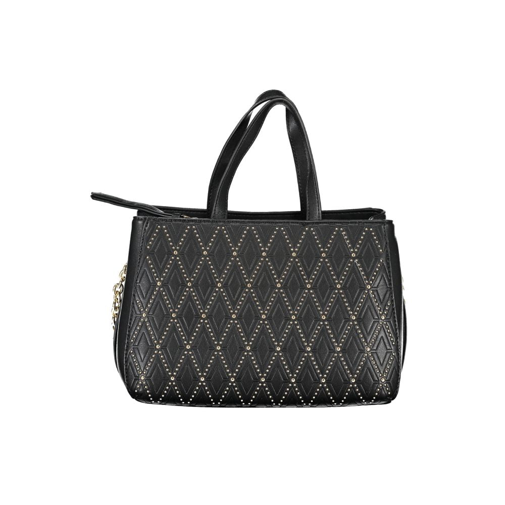 Mario Valentino Black Polyethylene Handbag VA-24255