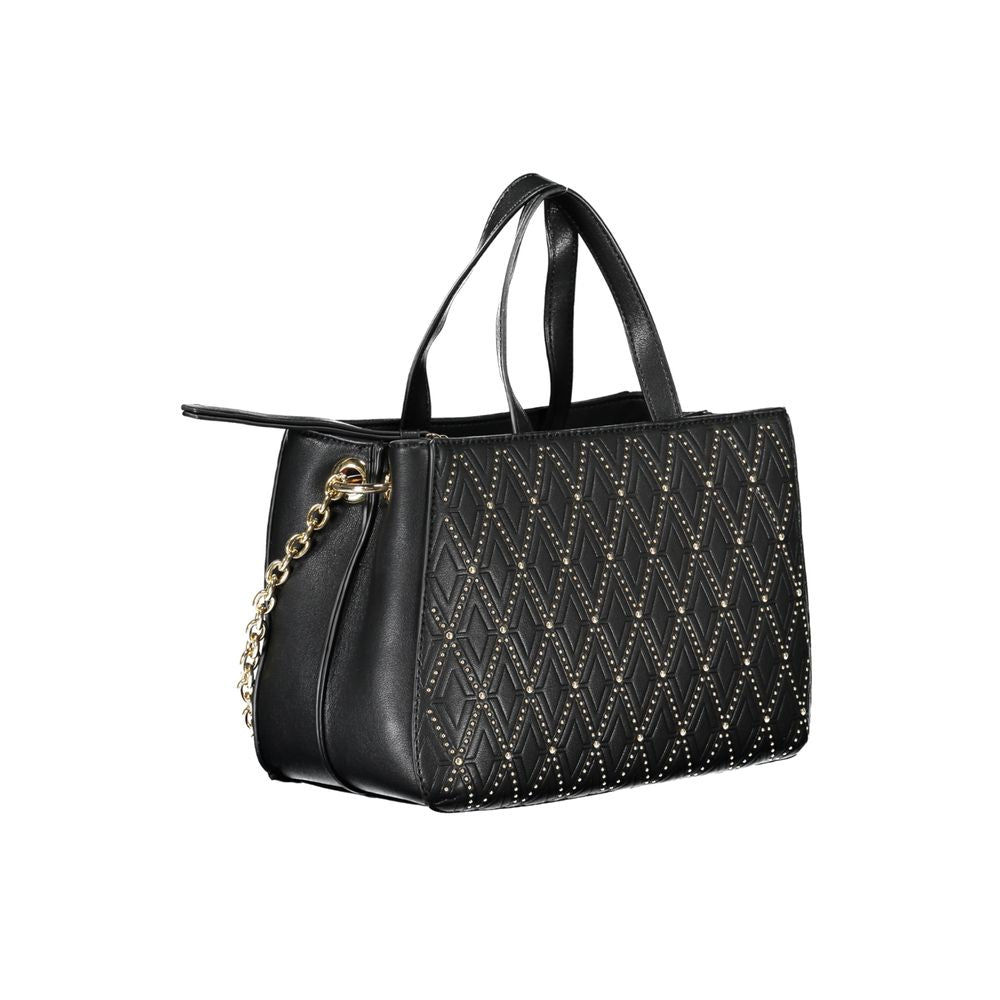 Front view with bag zipped and handles upright.