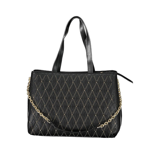 Mario Valentino Black Polyethylene Handbag VA-24259