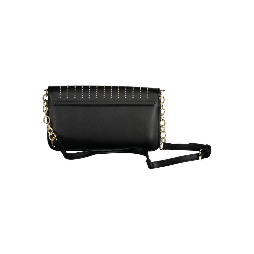 Mario Valentino Black Polyethylene Handbag VA-24262